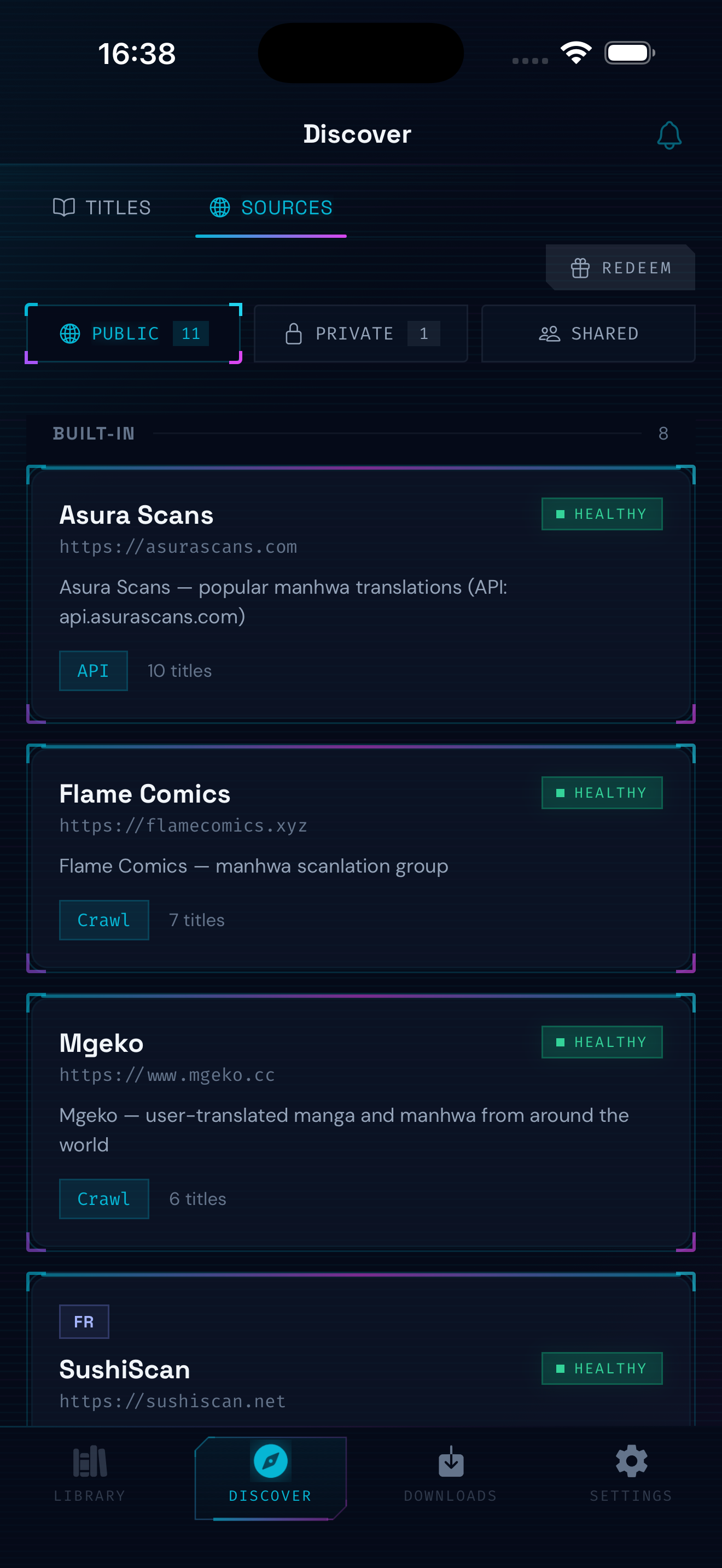 Vertex Reader Sources